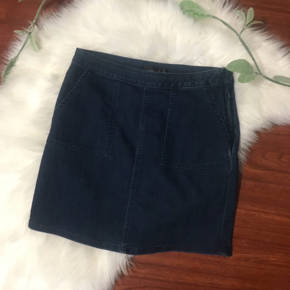 Prana Denim skirt